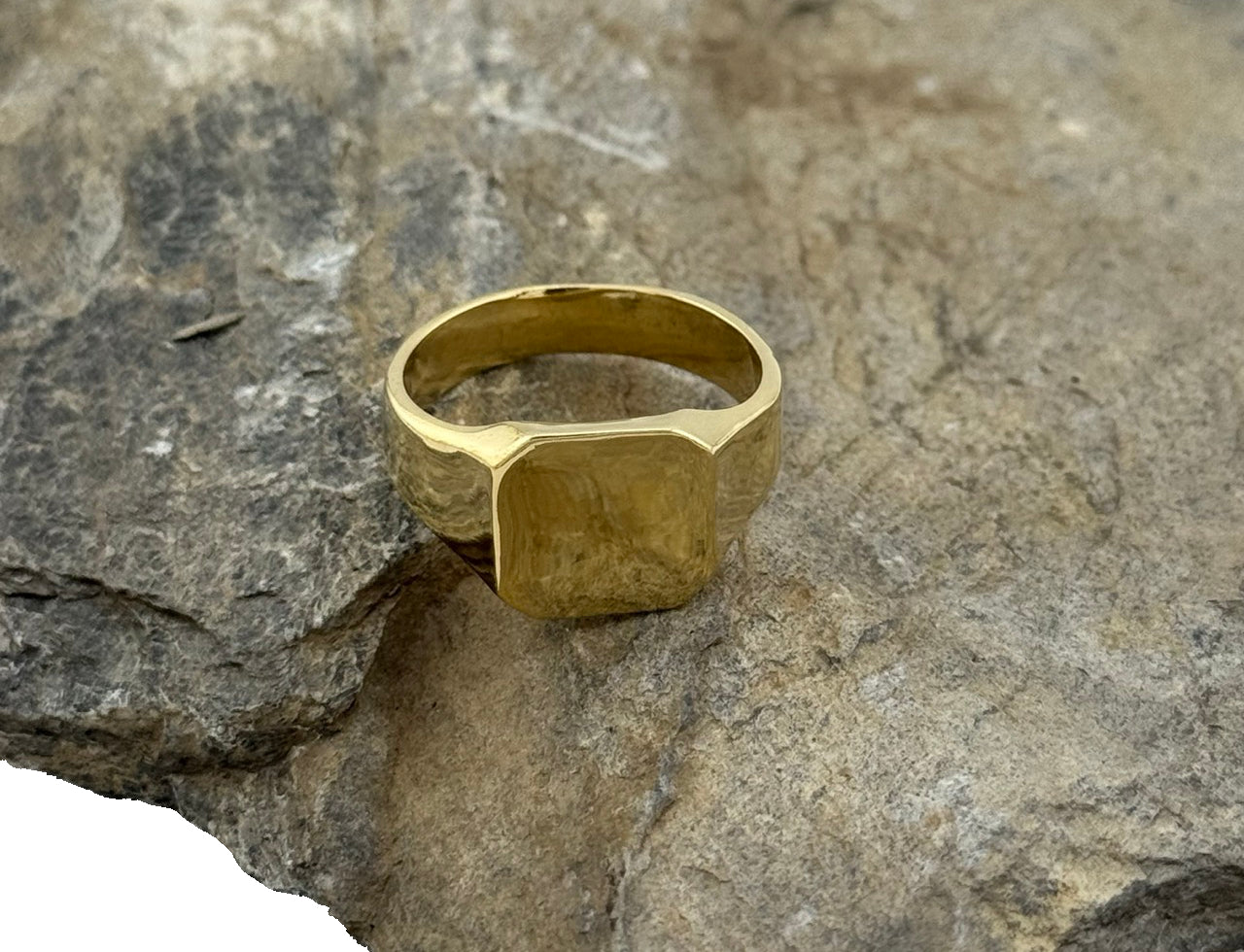 Herrenring Messing