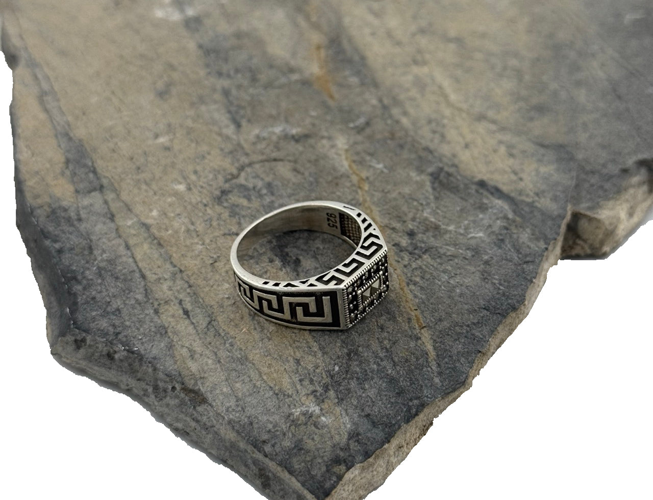 Silber Herrenring