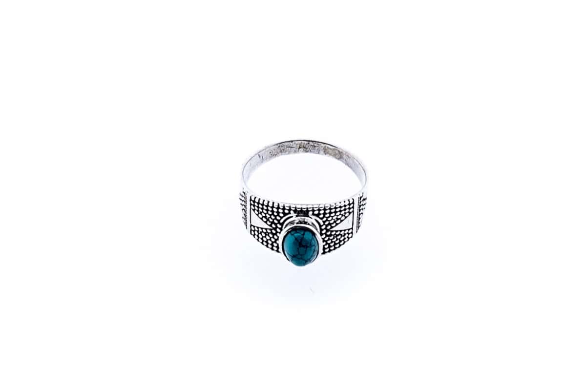 Ring Kira aus Sterling Silber 925 mit Halbedelstein
