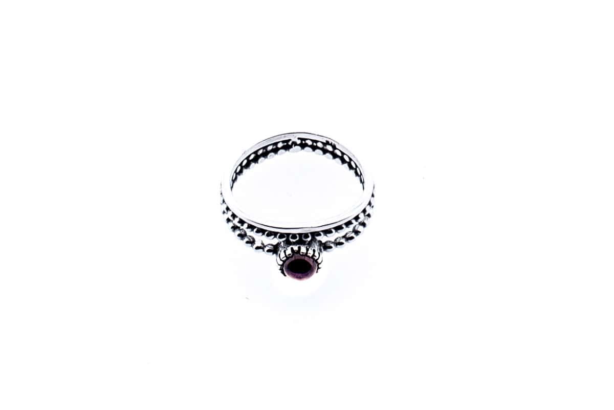 Ring Awen Silber 925 mit Halbedelstein