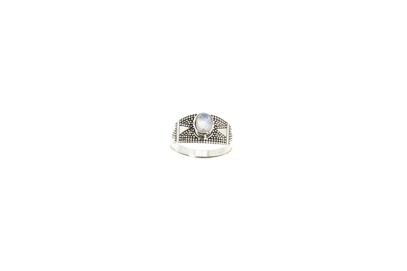 Ring Kira aus Sterling Silber 925 mit Halbedelstein