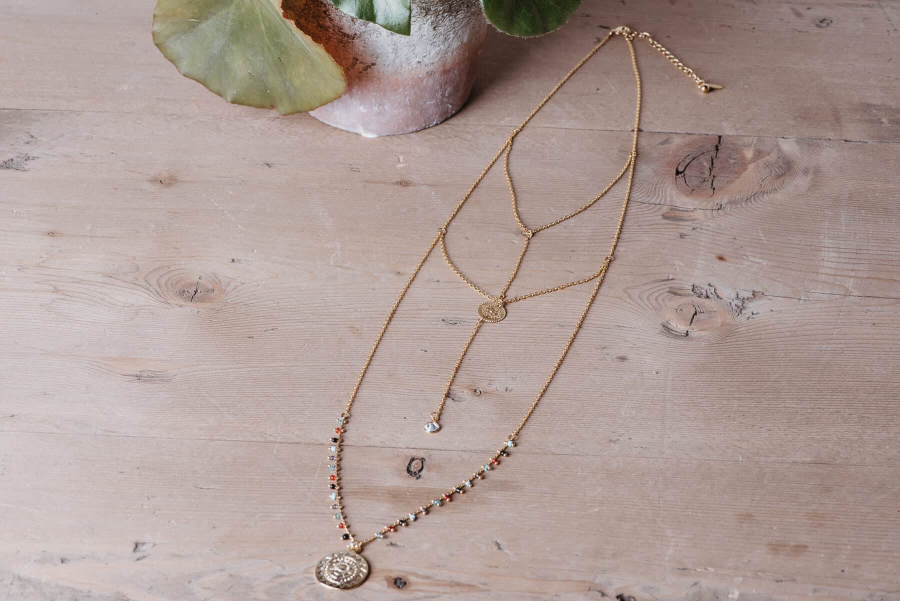 Necklace Glow gold-plated