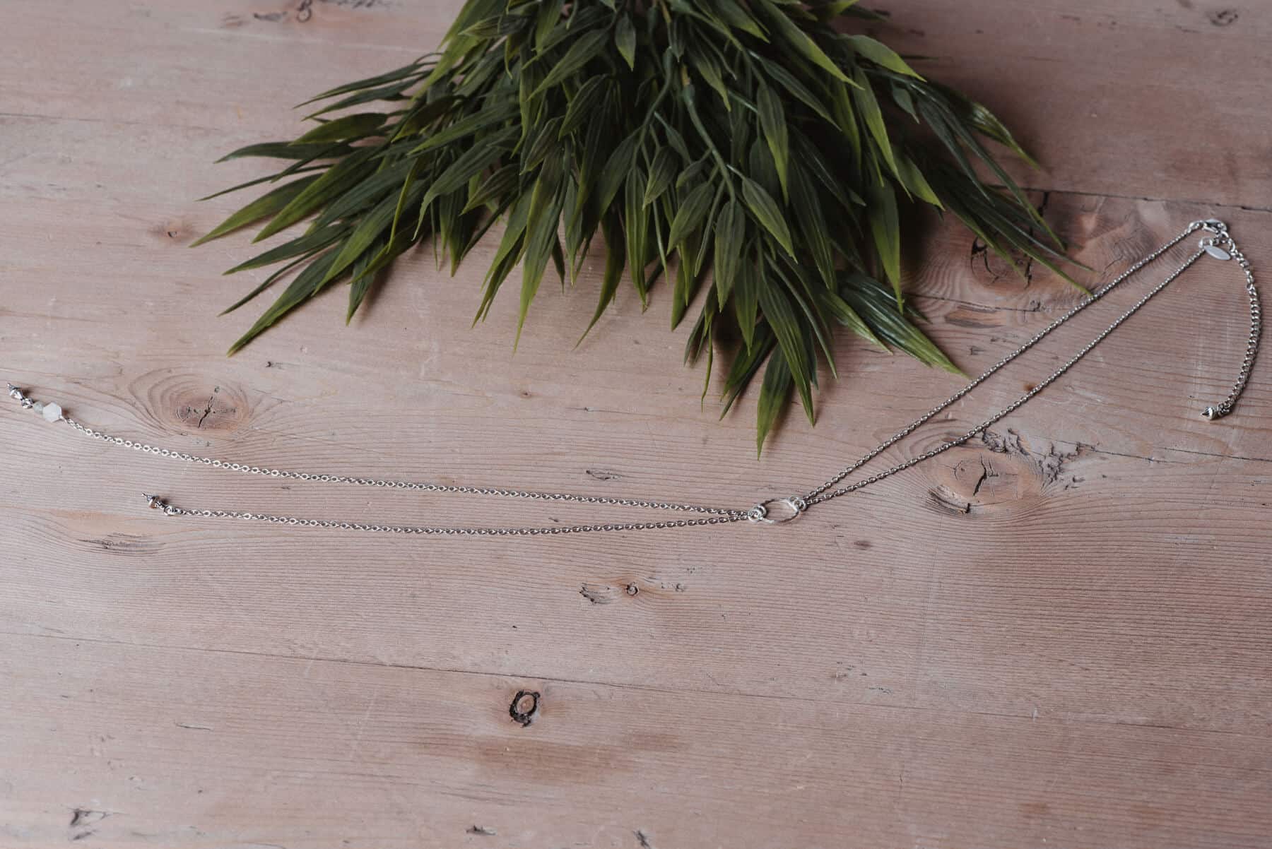 Necklace Solace silver-plated