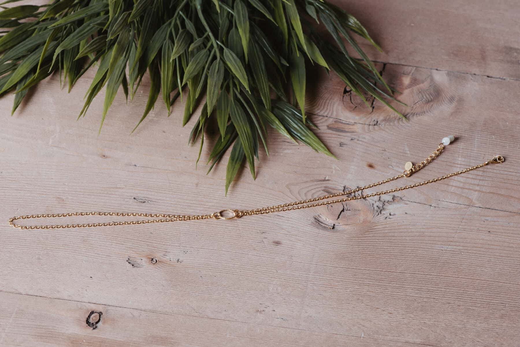 Anklet Lyra gold plated