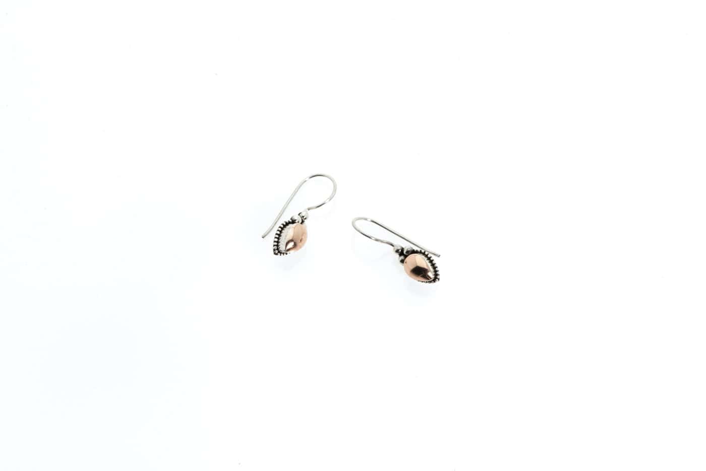 Ohrring Duna Silber 925 mit Rosegold