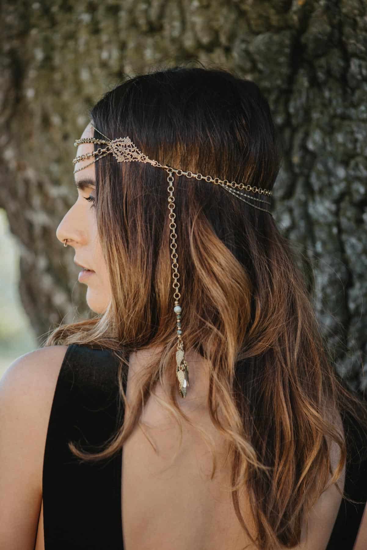 Varisa Headband with African Turquoise