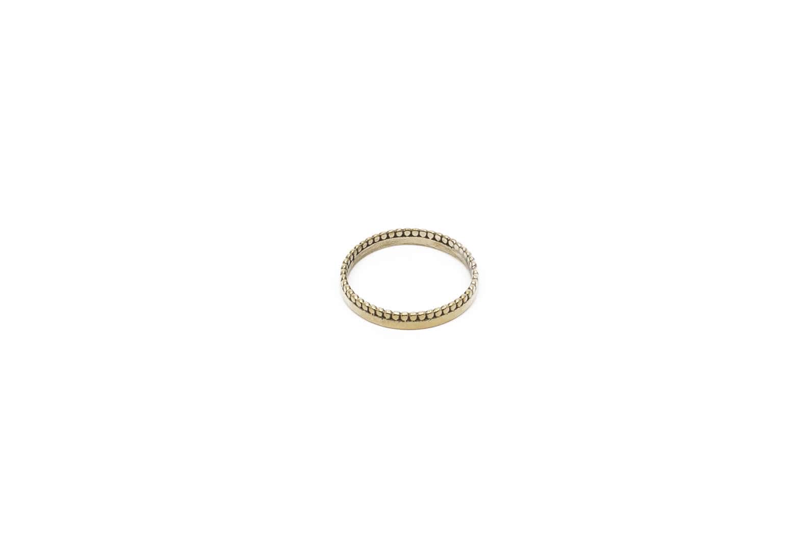 Fingerring mit nickelfreiem Messing