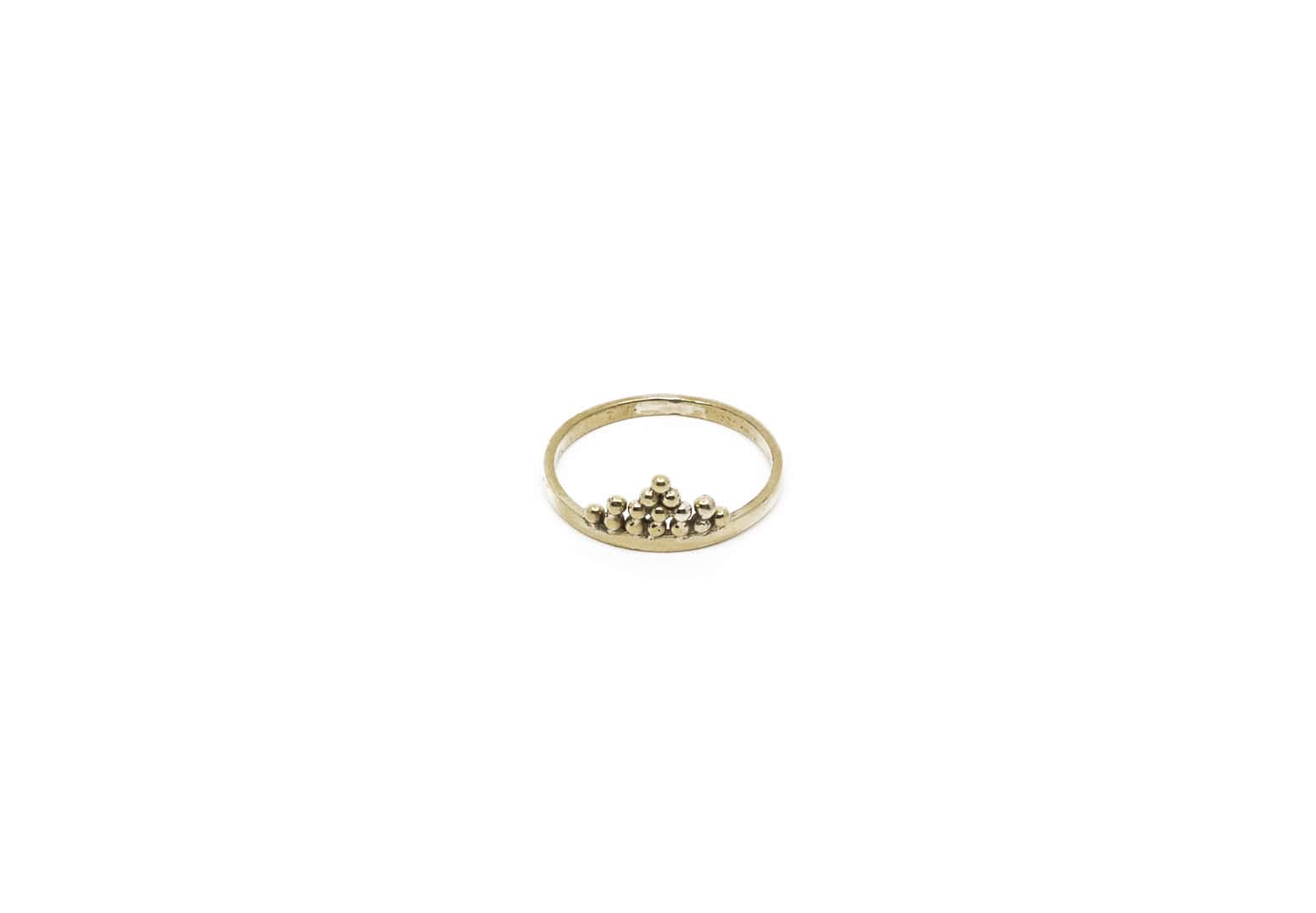 Fingerring aus nickelfreiem Messing