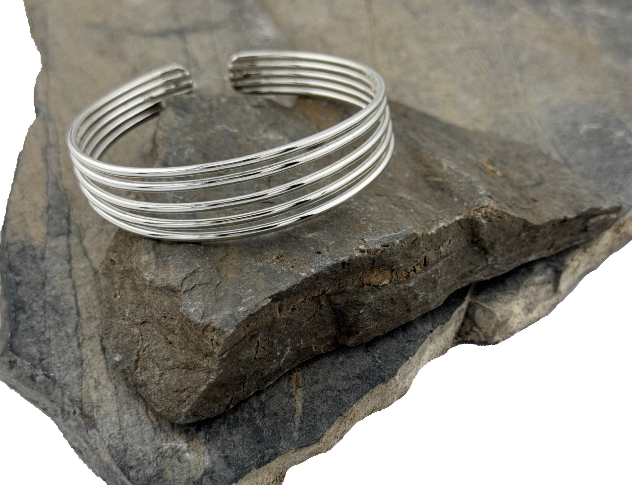 Herrenarmreif Silber
