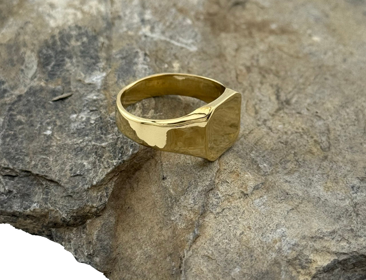 Herrenring Messing