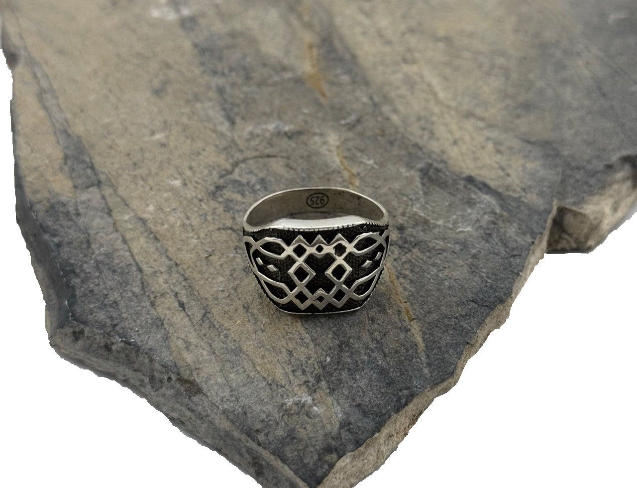 Silber Herrenring