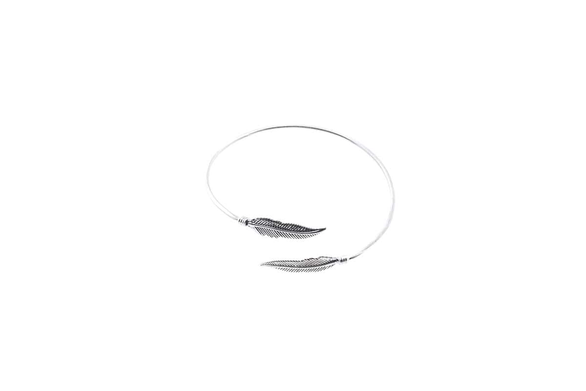 Pluma Bangle in 925 Sterling Silver