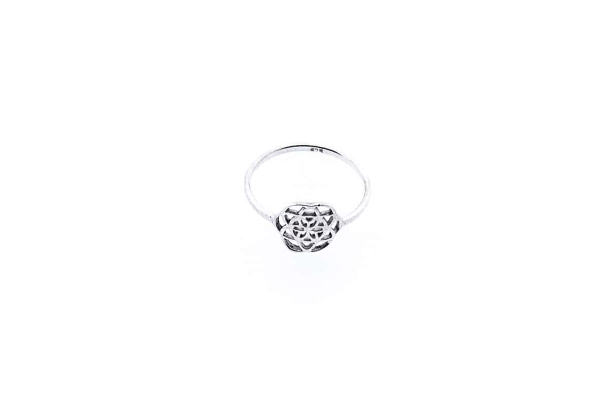 Ring Samen des Lebens aus Sterling Silber 925