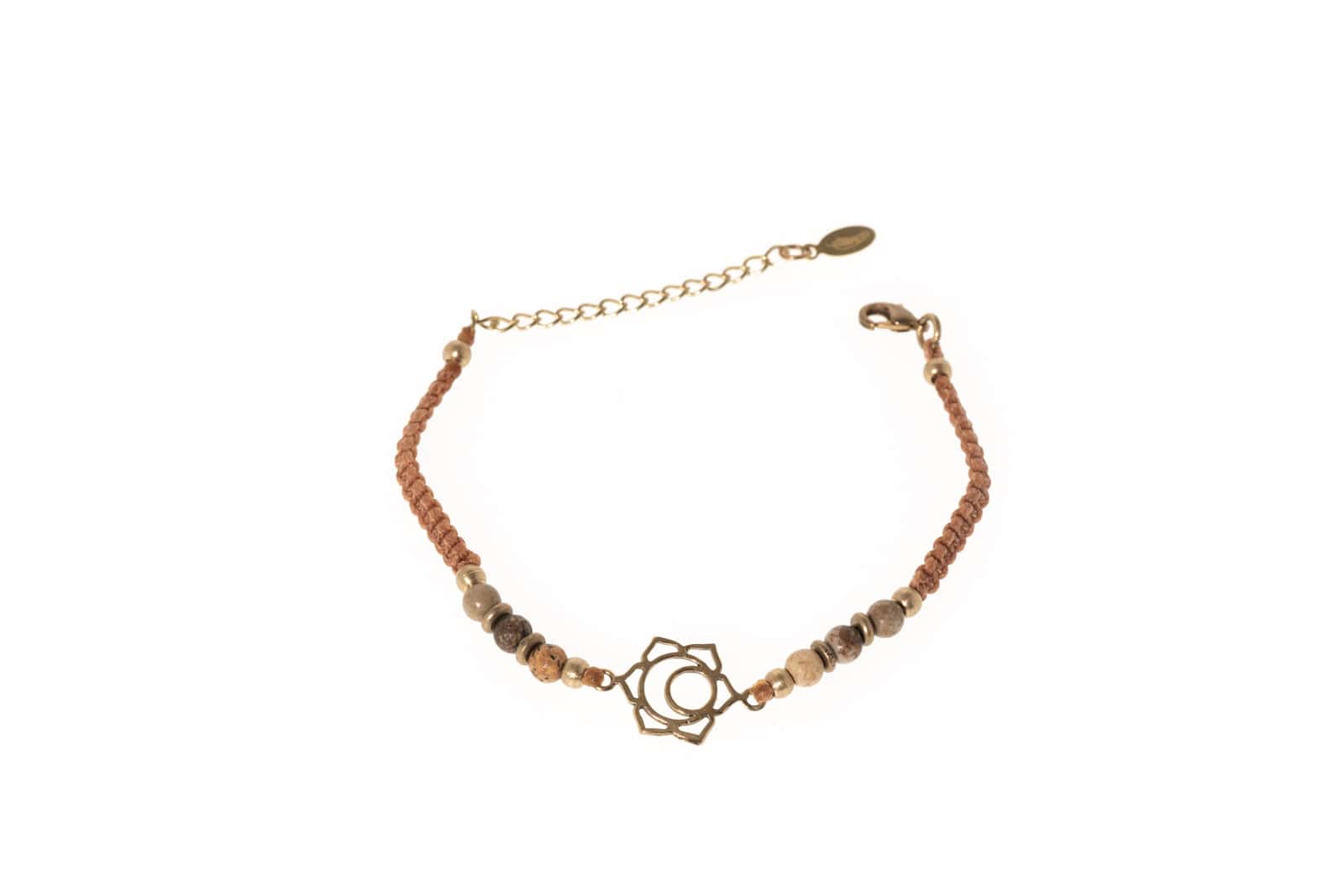 Armband Sakral-Chakra Ananda mit Jaspis