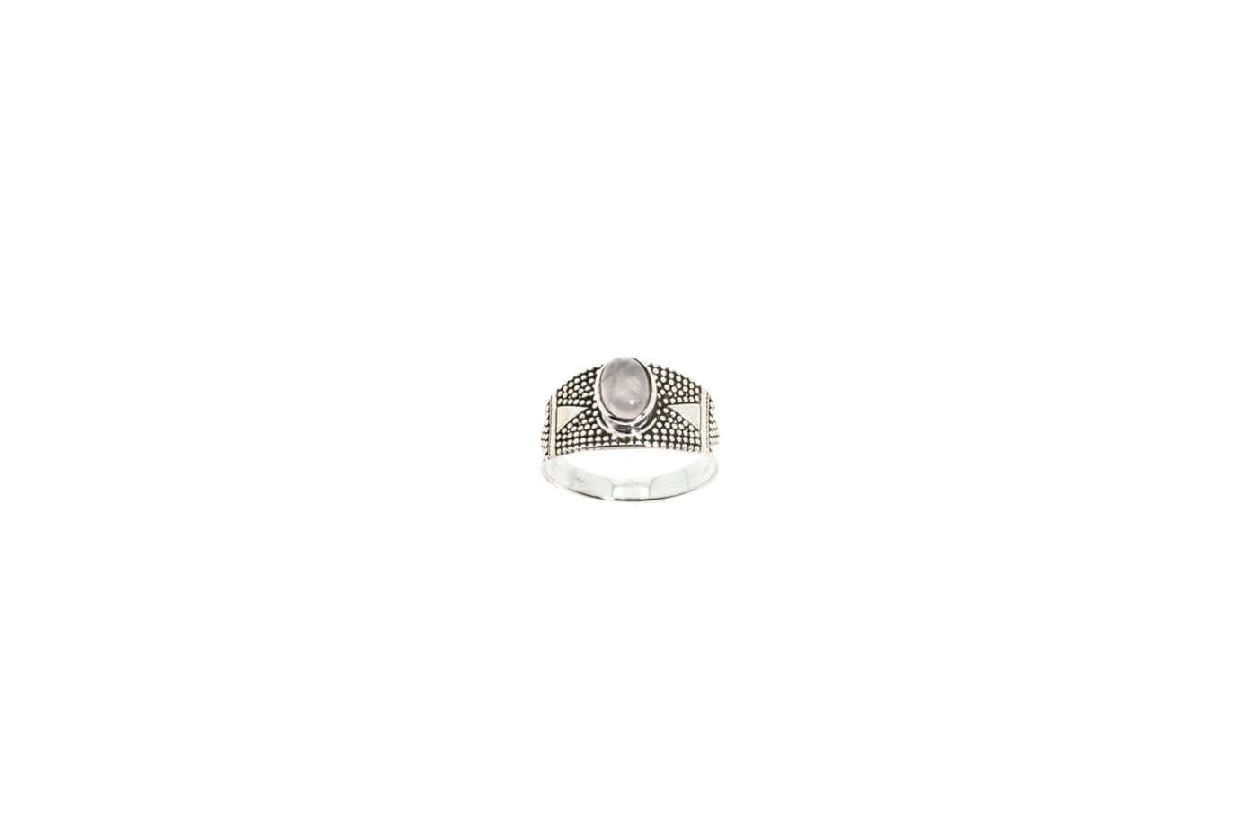 Ring Kira aus Sterling Silber 925 mit Halbedelstein