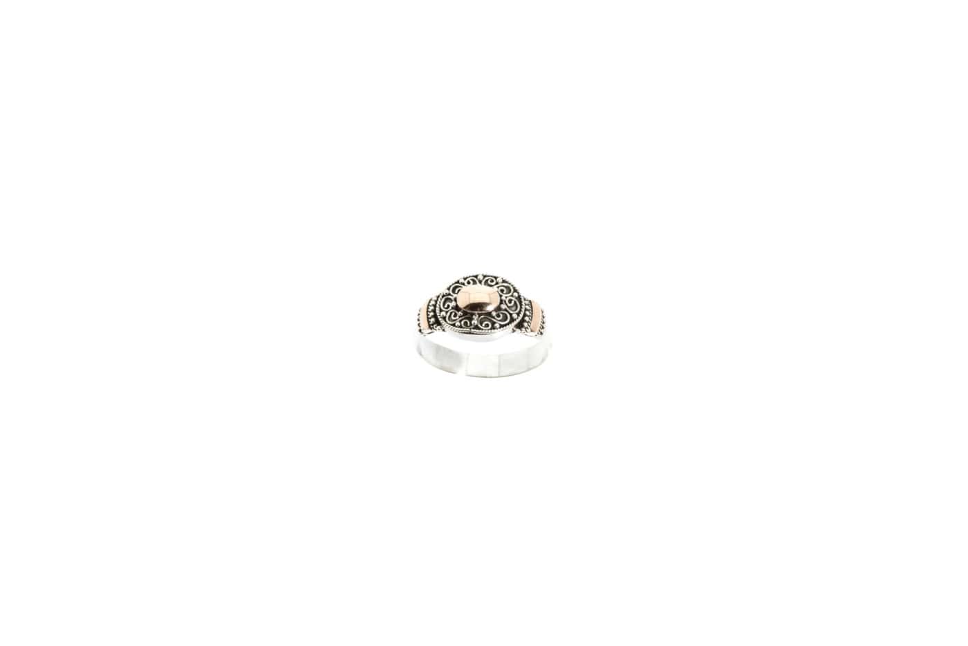 Ring Faye aus Sterling Silber 925 mit 18k Gold