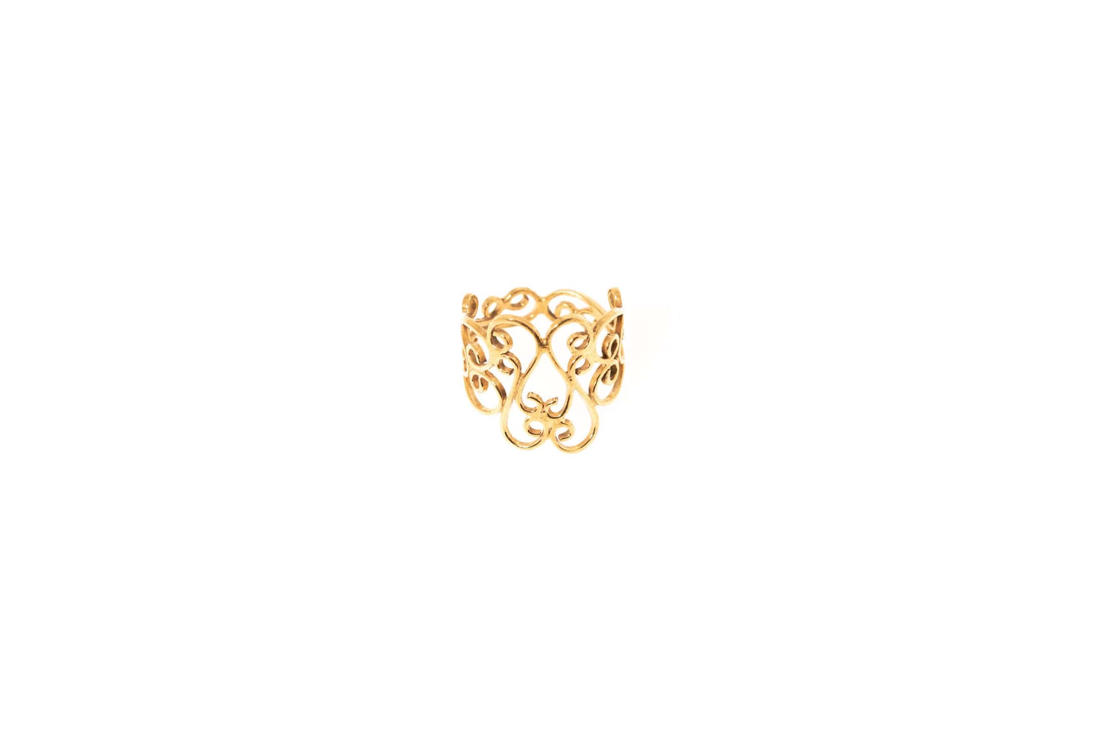 Ring Rasa vergoldet