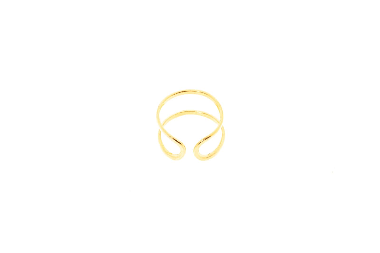 Ring aus Messing 24k Vergoldet G-R45