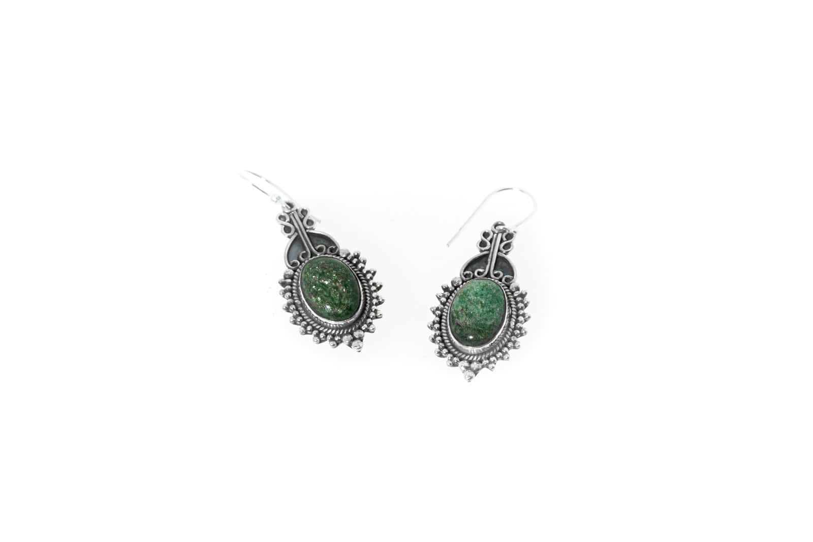 Ohrring Rima Silber 925 mit Halbedelstein