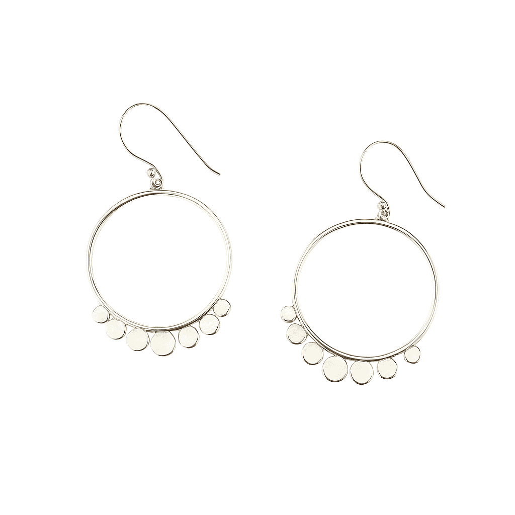 Silberohrring aus Sterling Silber
