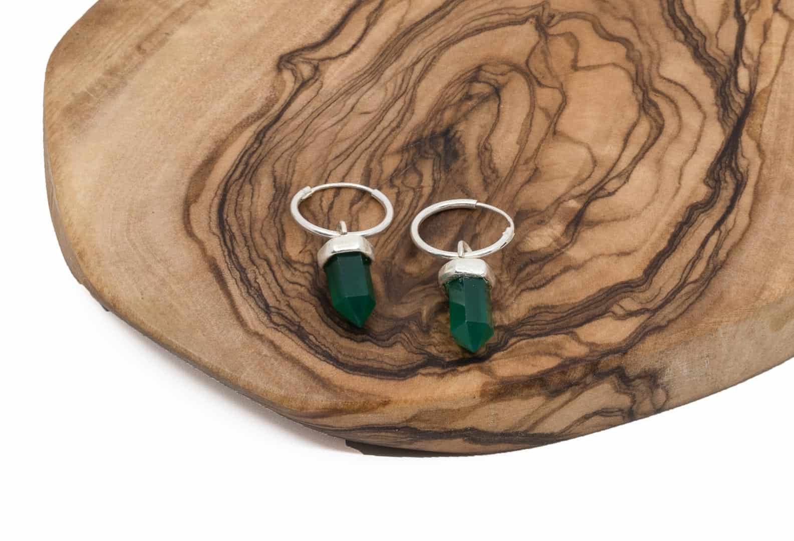 Ohrring Elara Silber 925 mit Halbedelstein