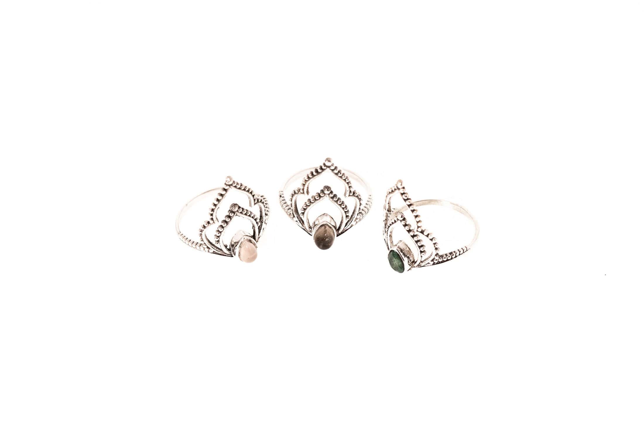 Ring Glow Silber 925 mit Halbedelstein
