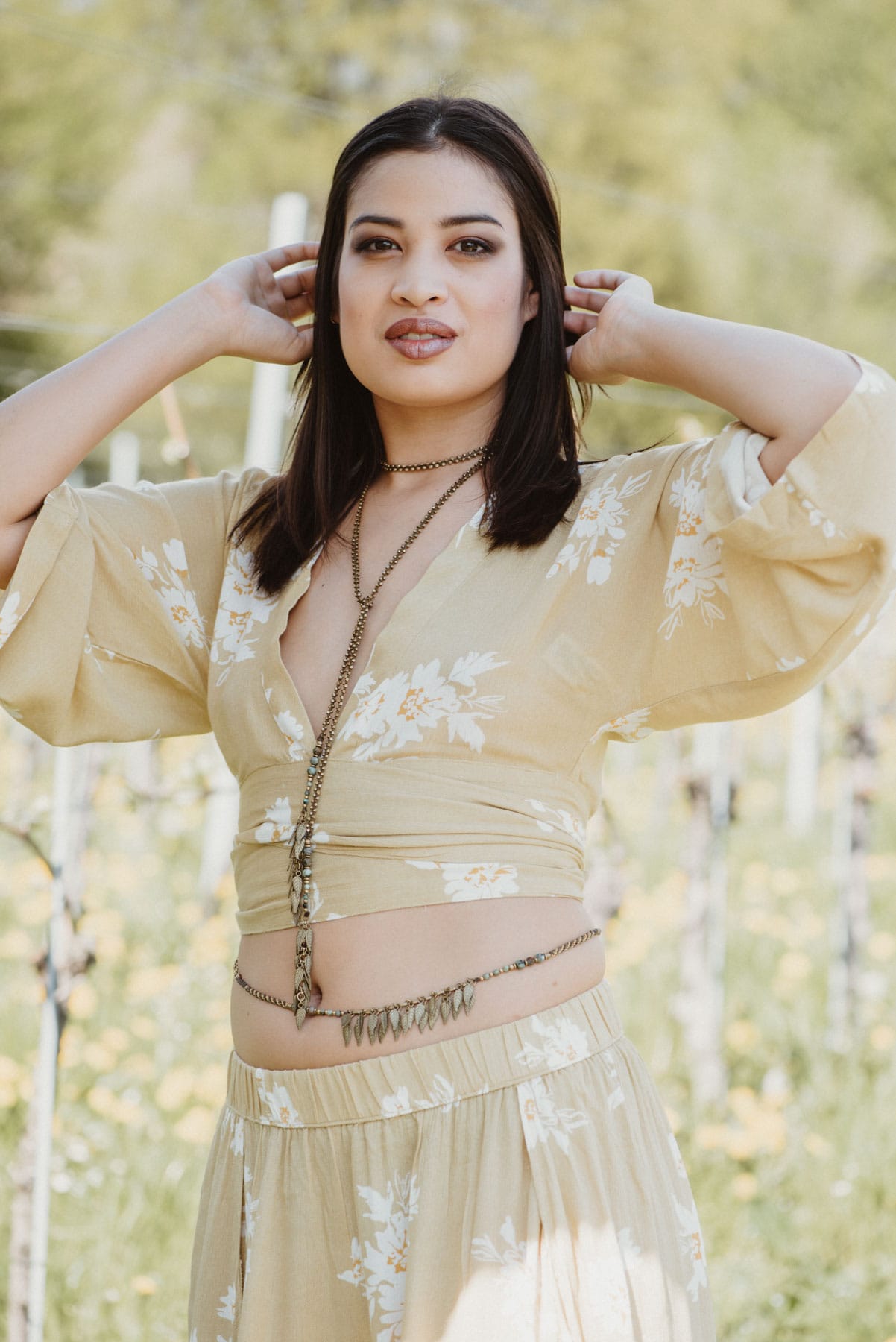 Bauchkette Jyoti mit Afrikanischem Türkis