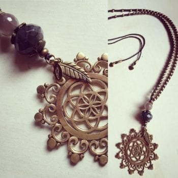 Halskette, Makramee, Halsschmuck