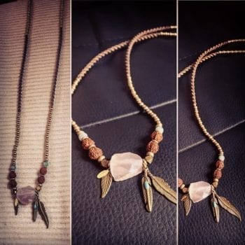 Halskette, Makramee, Halsschmuck