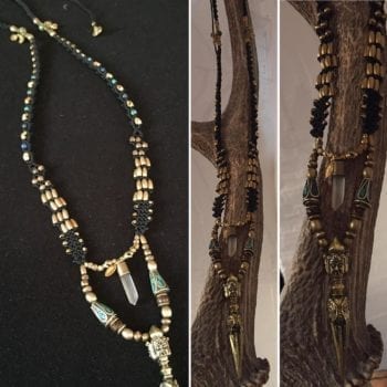 Halskette, Makramee, Halsschmuck