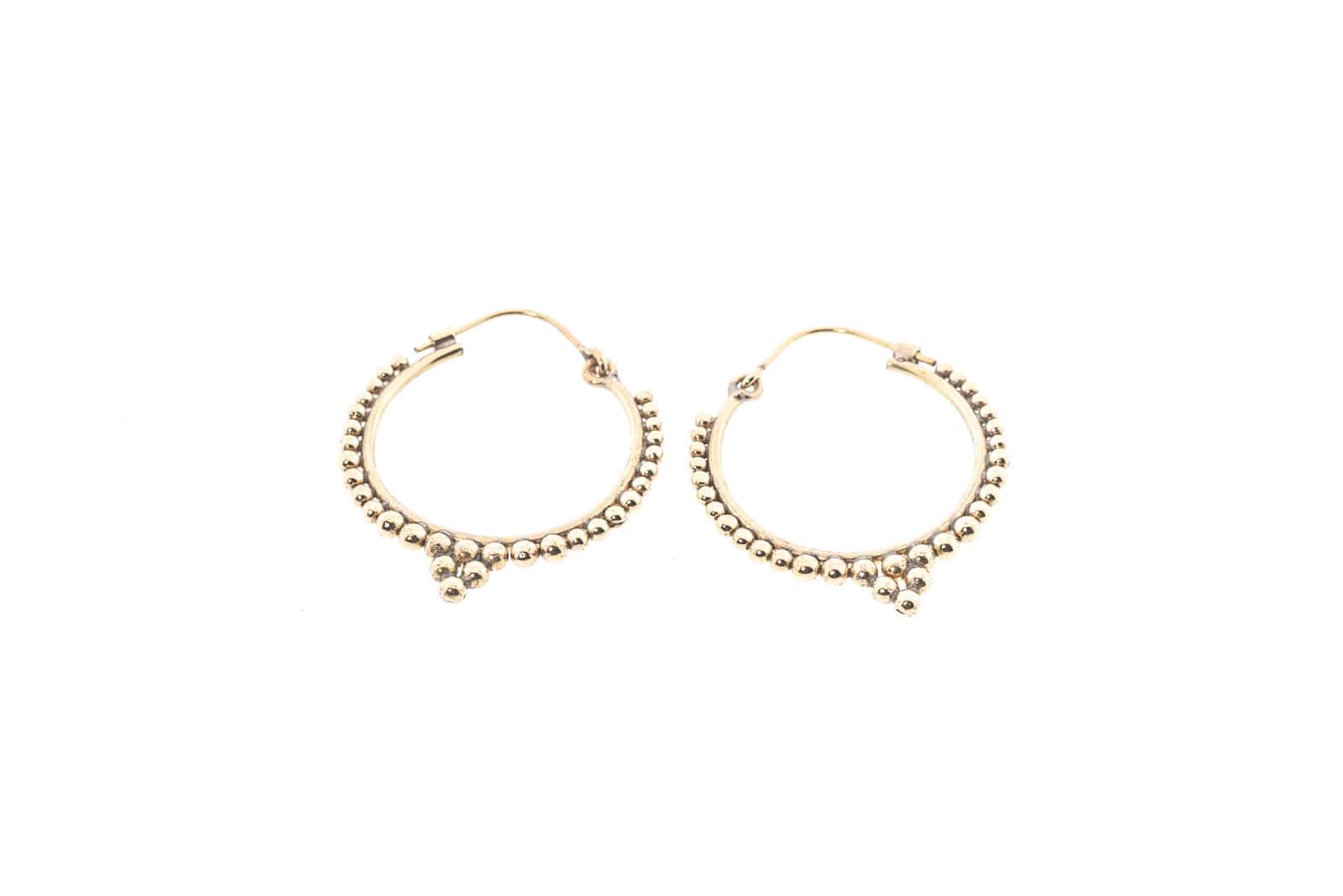 Ohrschmuck aus nickelfreiem Messing