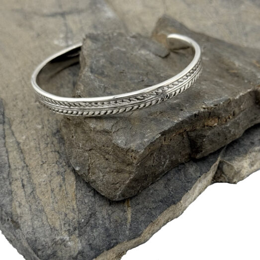 Herrenarmreif Silber