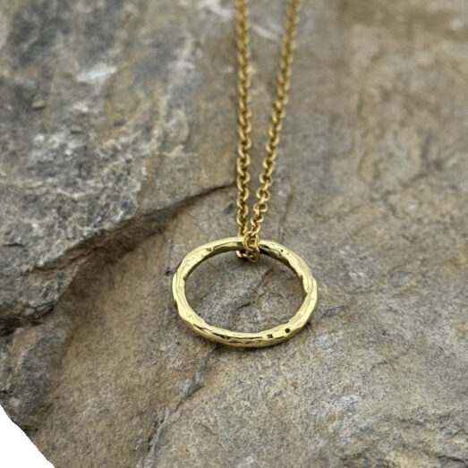 Herren Halskette Messing