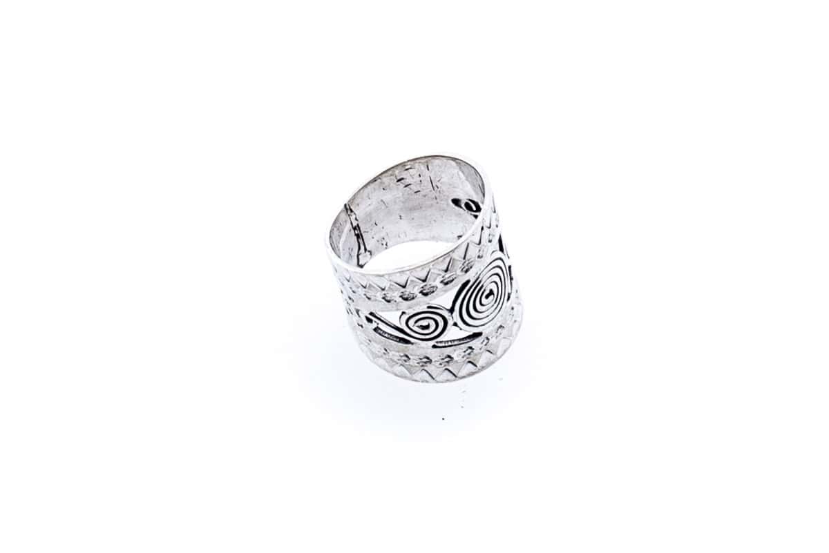 Silber Ring S-R012BB – Bild 2