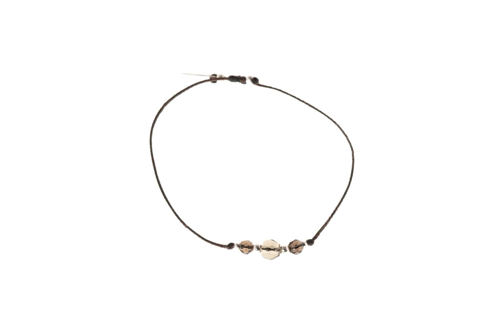 Armband Free Spirit mit Halbedelstein Rauchquarz