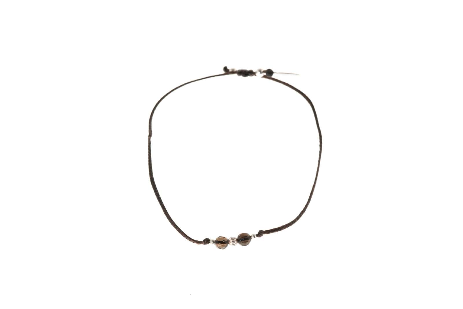 Armband Free Spirit mit Halbedelstein Rauchquarz