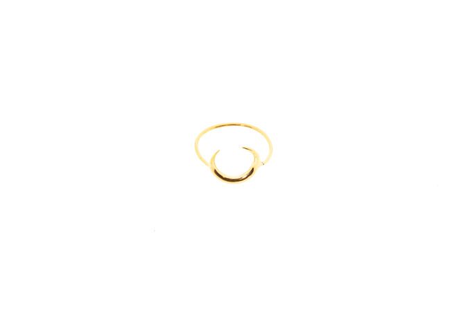Ring aus Messing 24k Vergoldet