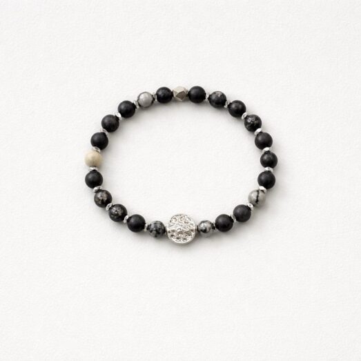 Achat Hämatit Herrenarmband „Noar“ CH-A9