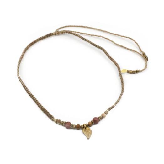 Kurze Makramee Ketten in diversen Designs