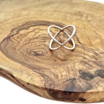 Silber Ring Verbindung Harmonie